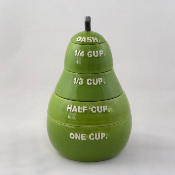 Rae Dunn PEAR Measuring Cups - Picture 1 of 3